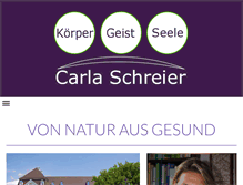 Tablet Screenshot of naturheilpraxis-don.de